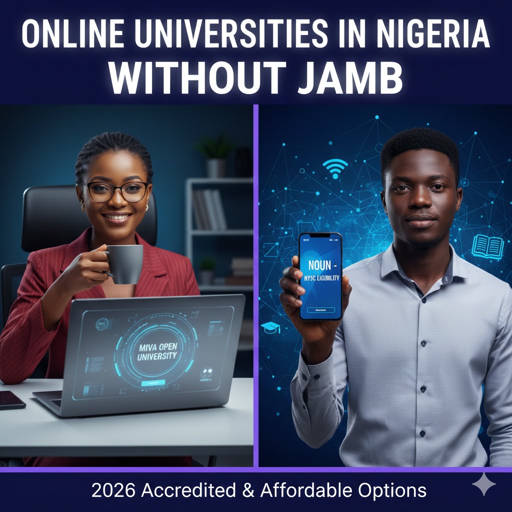 Best Online Universities in Nigeria Without JAMB 2026