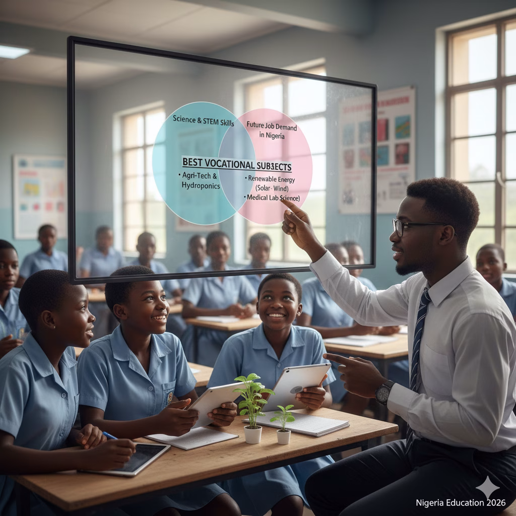 Best vocational subject for science students JSS1