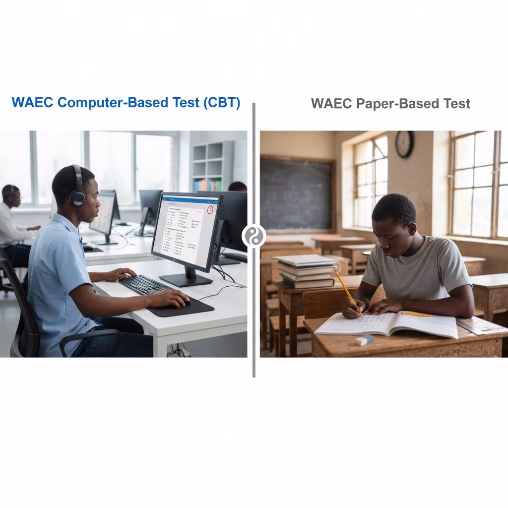 Difference Between WAEC CBT and Paper-Based Exams (2026 Guide)