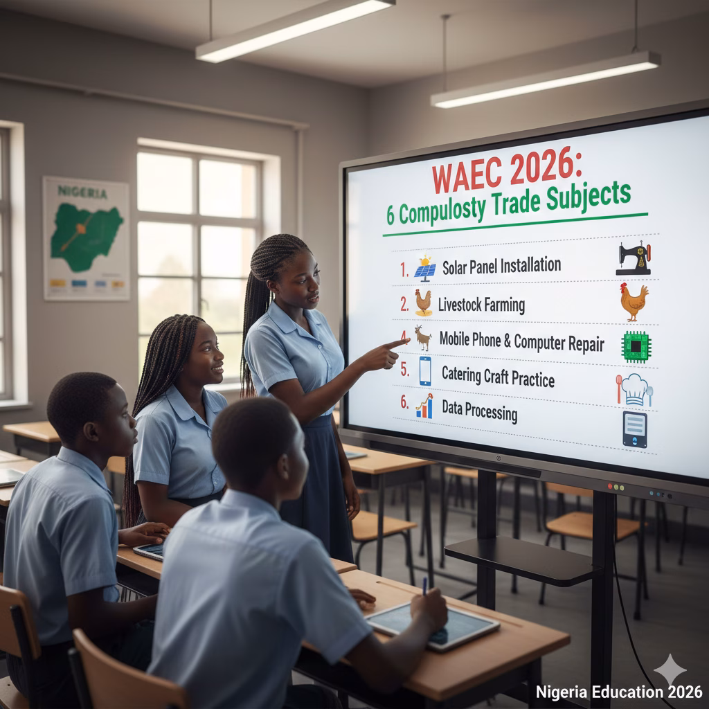 List of 6 trade subjects for non-technical schools Nigeria