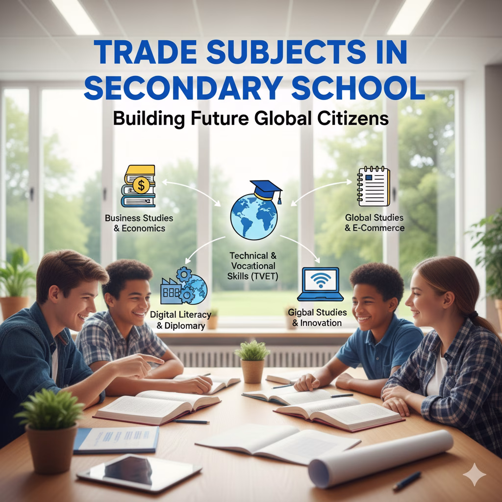 trade subjects in secondary school